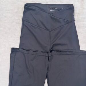 Aeropostale Charcoal High-Waisted Leggings